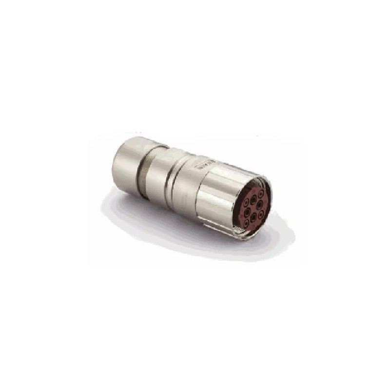 Connecteur femelle M40, 8 pol.,  IP67, 63A, blindé